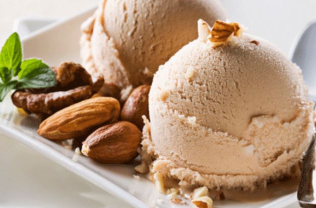 Roasted Almonds Icecream